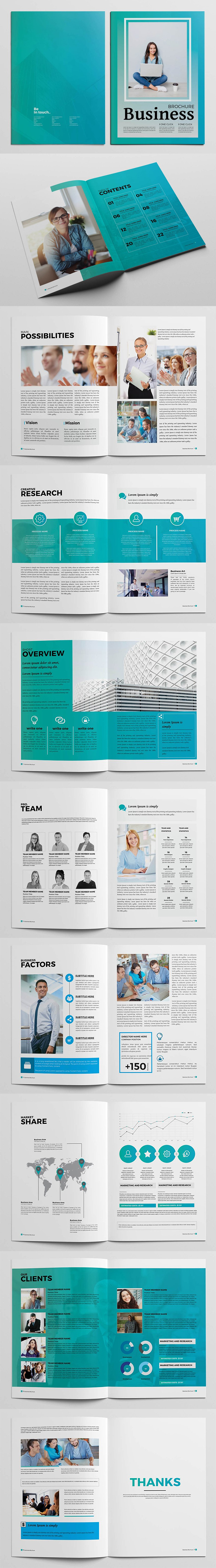 Business Elegant Brochure Template