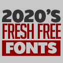 Post thumbnail of 25 Fresh Free Fonts for Graphic Designers