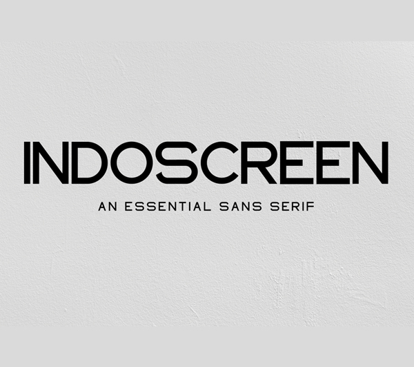 Indoscreen Free Font