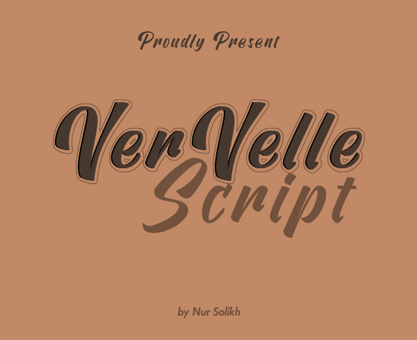  Vervelle Free Script Font