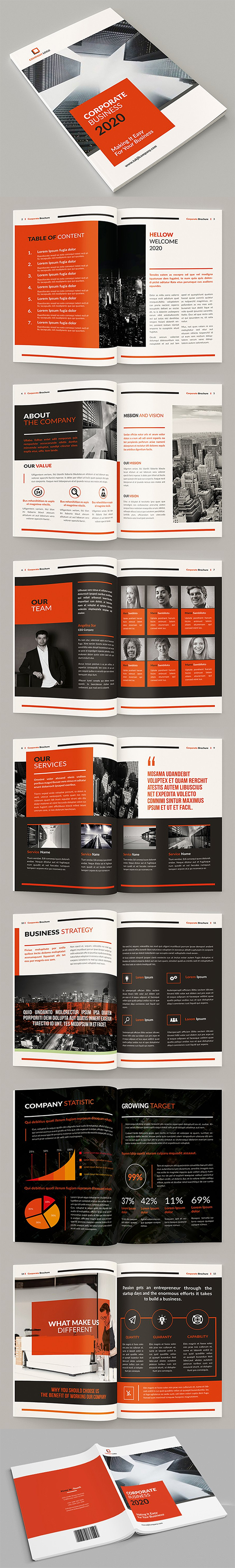 Samawa - A4 Business Brochure Template