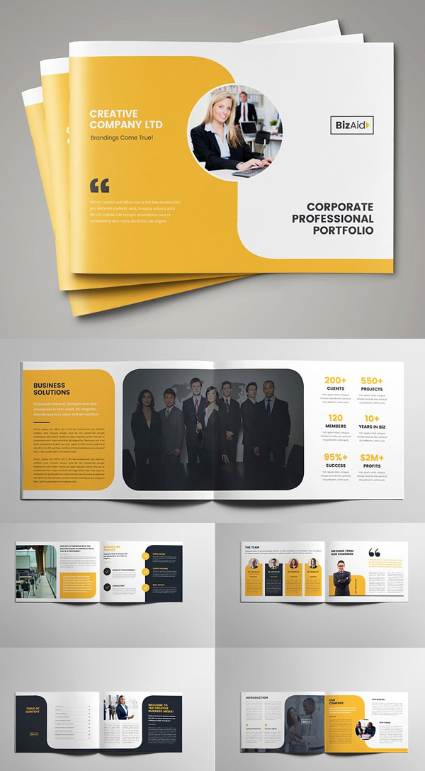 Company Profile / Landscape Brochure Template