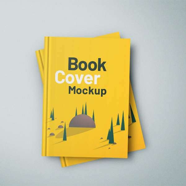 Free Hardcover Book Mockup