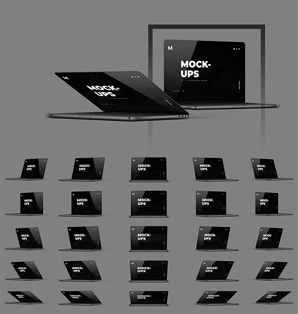 Macbook Mockup Packs