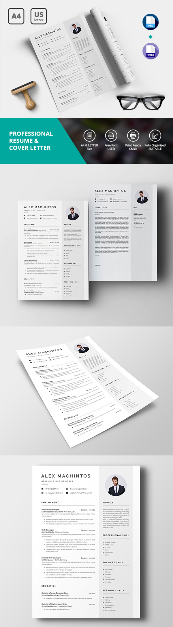 Resume/CV 2 Page