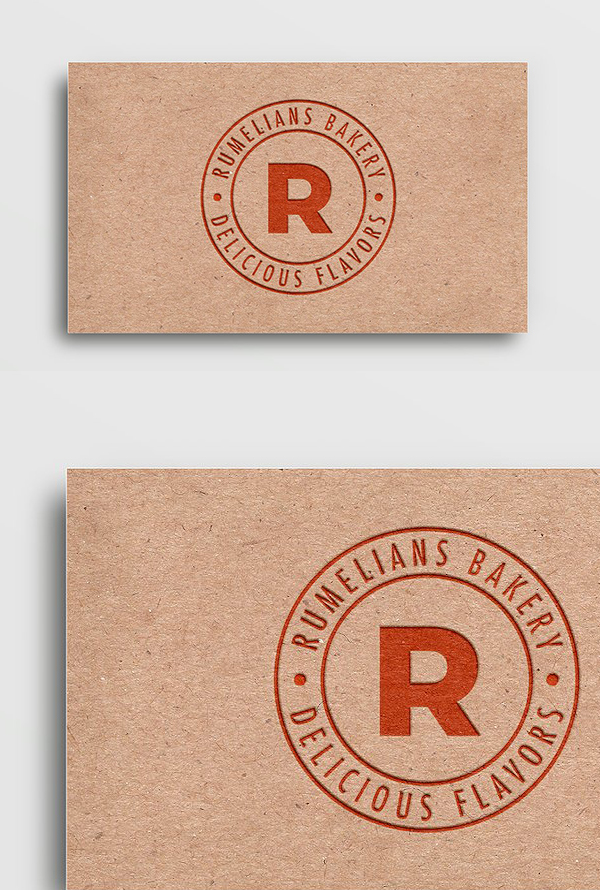 Free Recycled Paper Card PSD Mockup