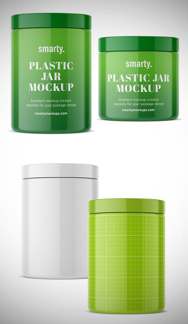 Universal Jar Mockup