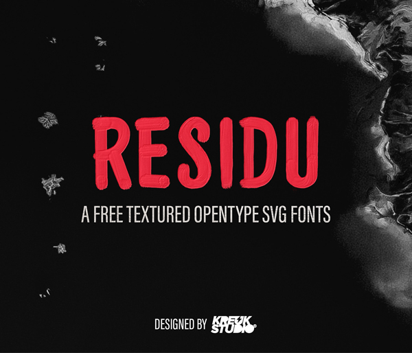 Residu Free Font