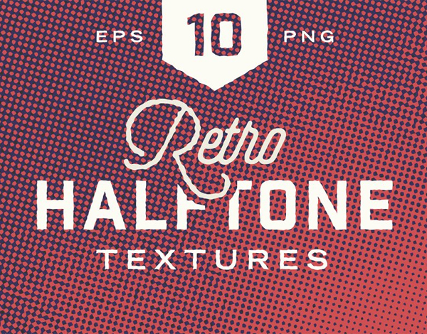 Retro Halftone Textures
