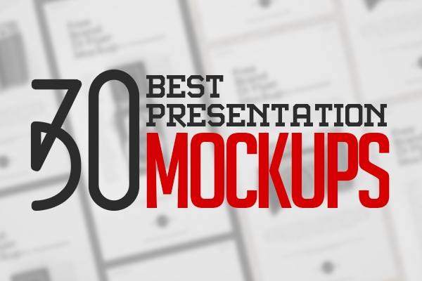 30 Best Presentation Mockups Design