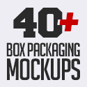 Post thumbnail of 40+ Free Box Packaging Mockups