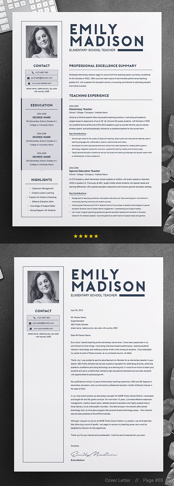 Resume Template for MS Word