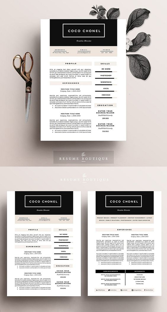 Resume Template 5 pages