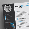 Post thumbnail of Free CV Resume Templates + Cover Letter (PSD)