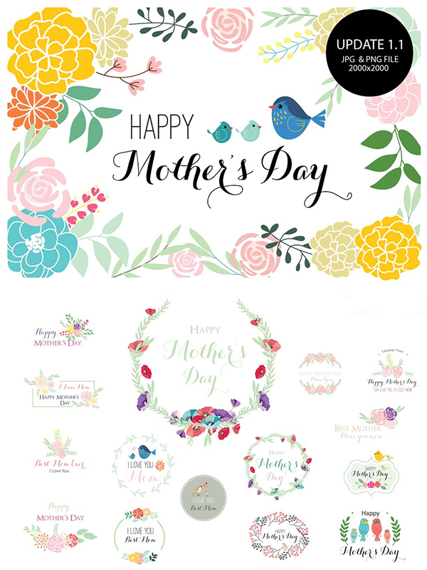 Happy Mother's Day Set