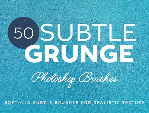 50 Subtle Grunge Brushes