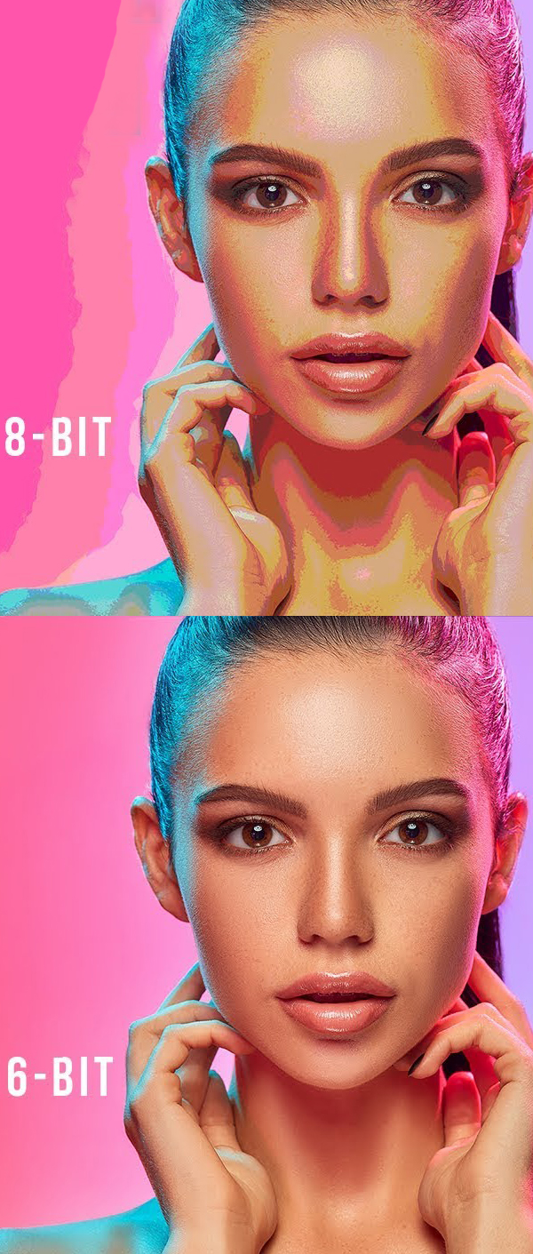 Learn what the difference between 8 Bit v/s 16 Bit - Photoshop Tutorial