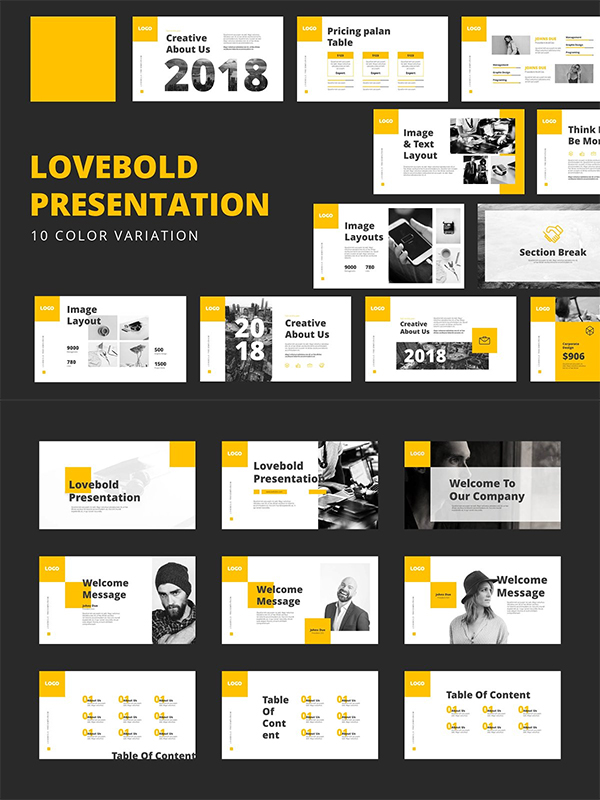 Lovebold Powerpoint Templates