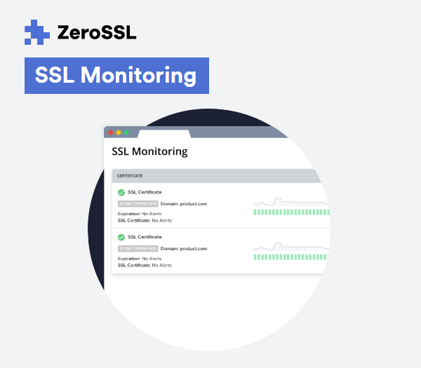 ZeroSSL certificate monitoring