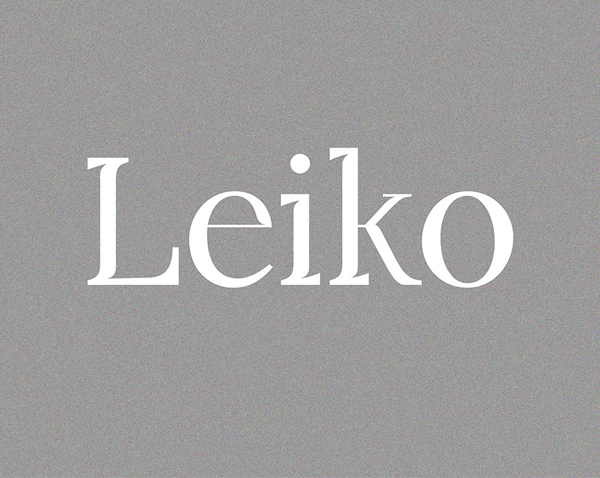 Leiko Free Font