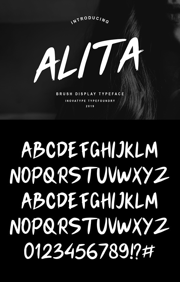 Alita Brush Free Font