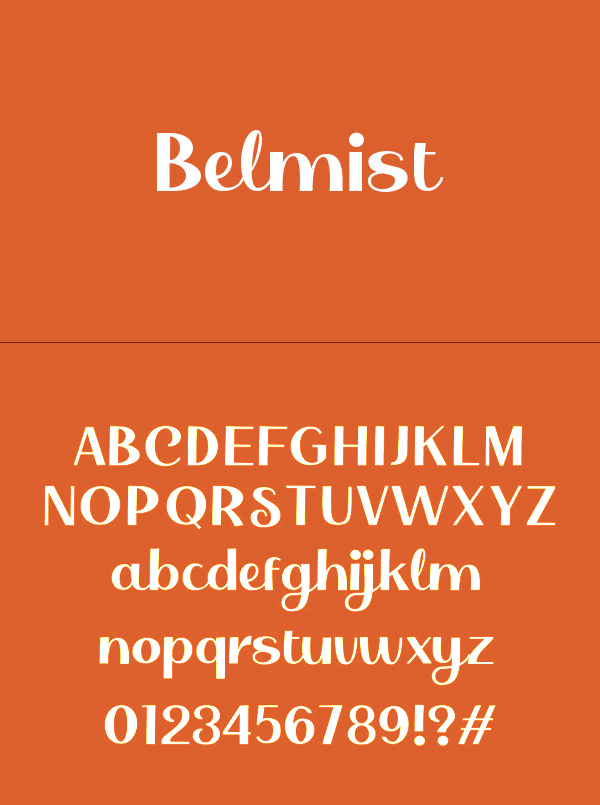 Belmist Free Font