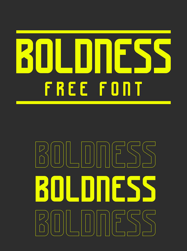 Boldness Free Font