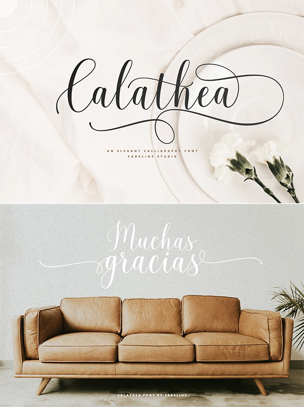 Calathea Elegant Font