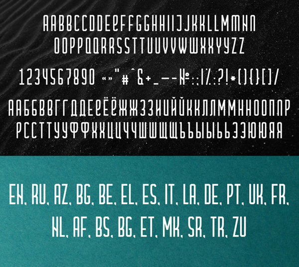 Cramaten Condensed Free Font Letters