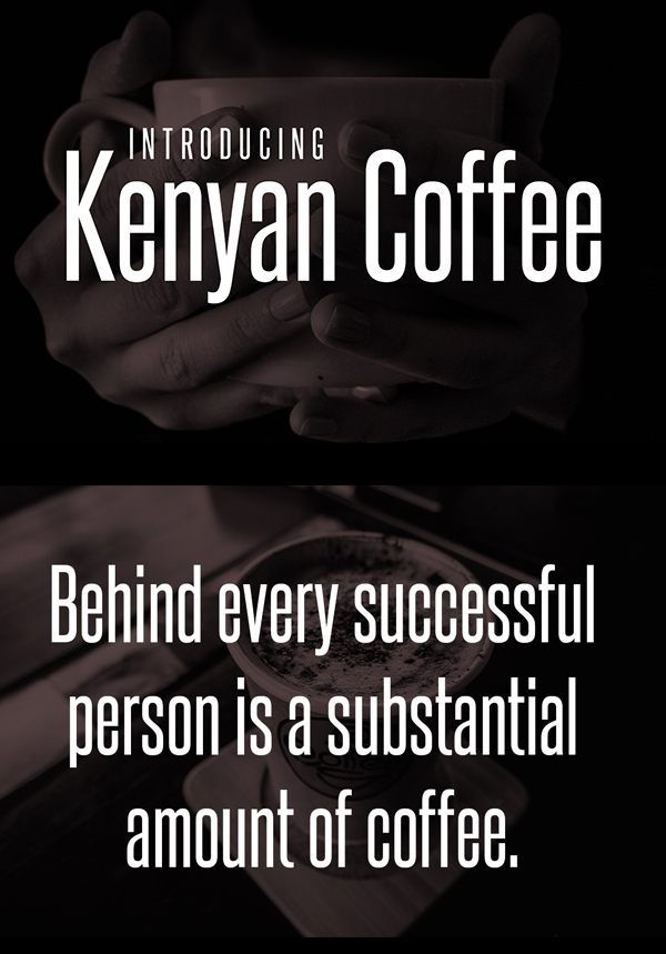 Kenyan Coffee Free Font