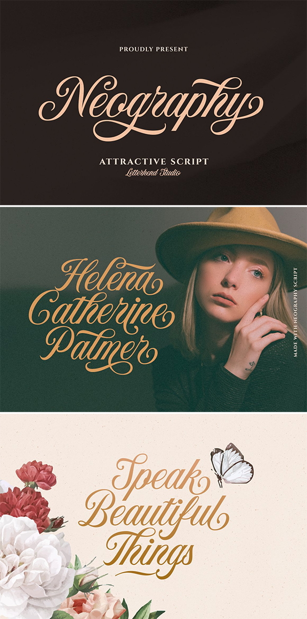 Neography - Attractive Script Font