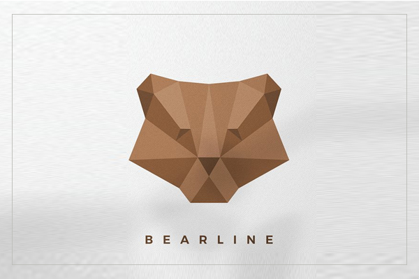 Bear Origami Logo