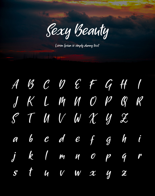 Sexy Beauty Free Font Free Font
