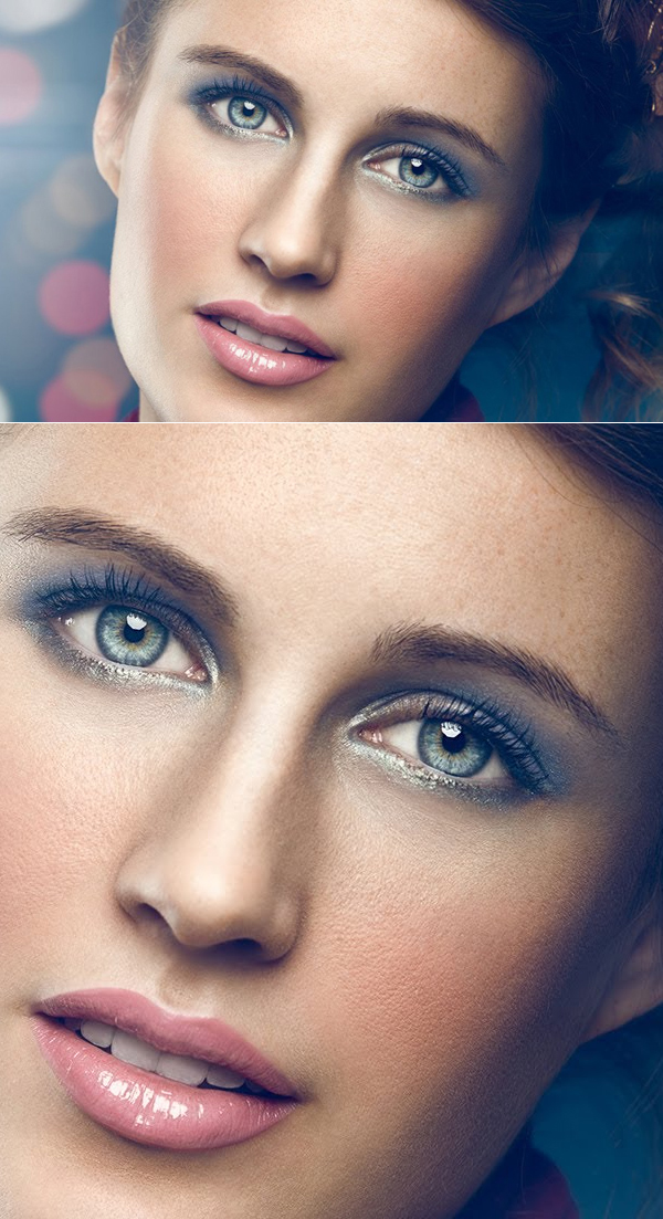 How to Removing Makeup with Frequency Separation in Photoshop Tutorial