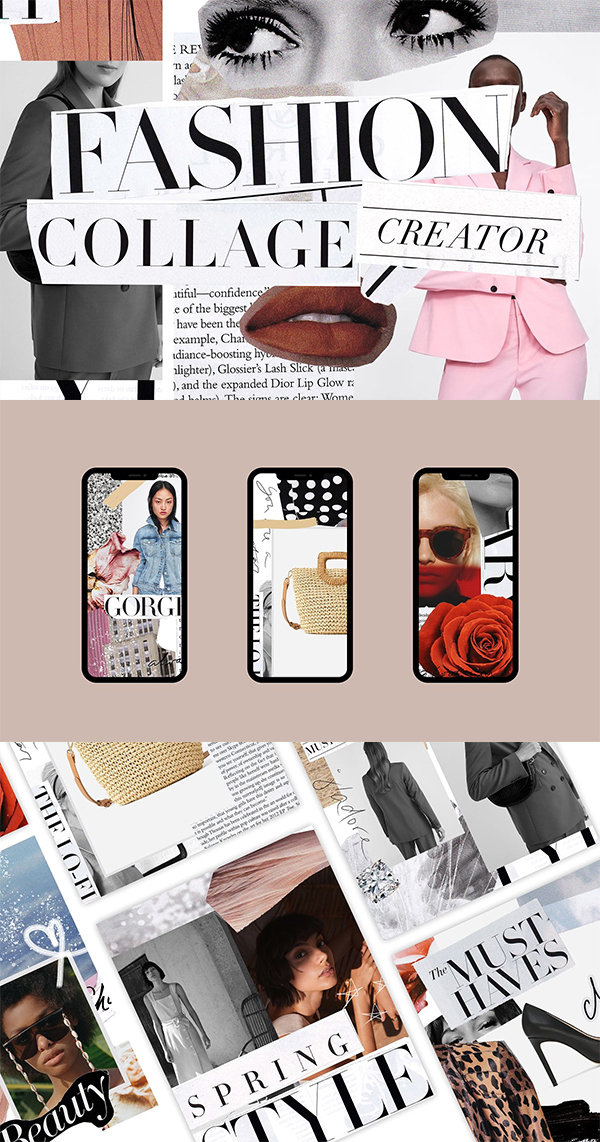 Fashion Collage Creator Kit