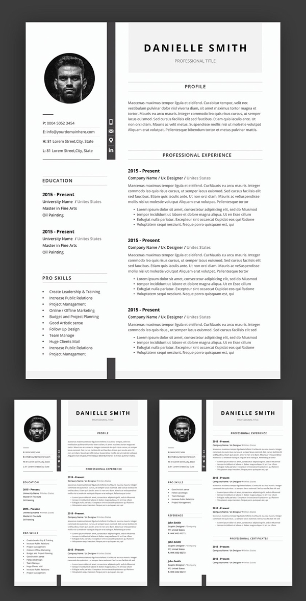 Awesome Creative Resume / CV