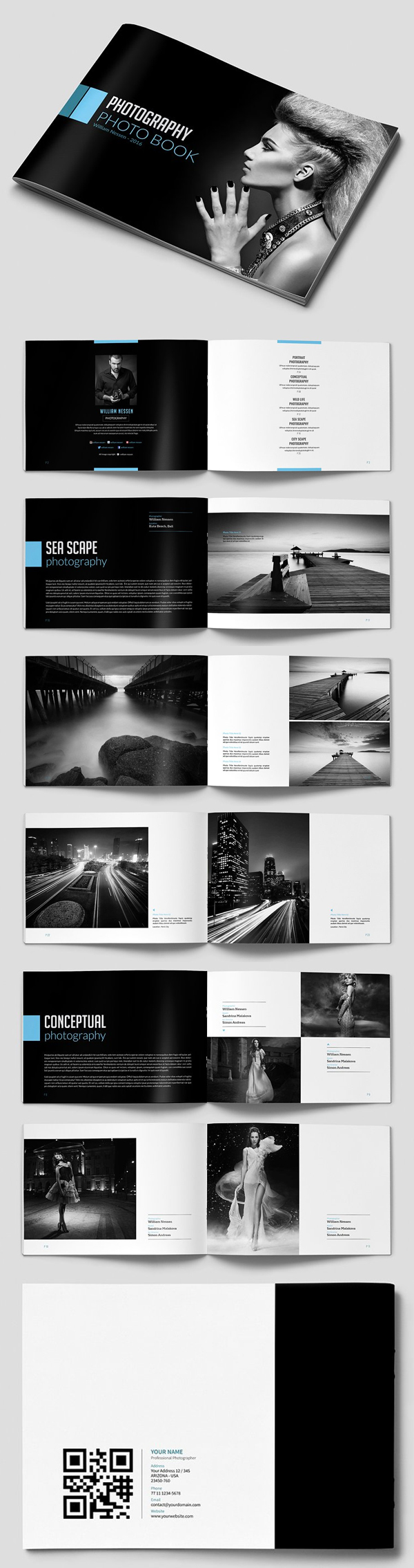 Minimal Photography Brochure Template