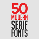 50 Modern Serif Fonts For Graphic Designers