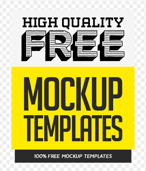 Free PSD Mockups: Fresh MockUp Templates