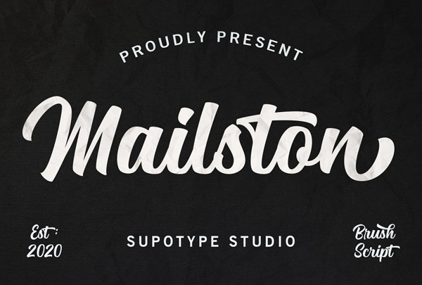 Mailston Script Free Font