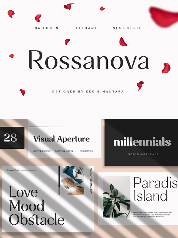 Rossanova Elegant Font