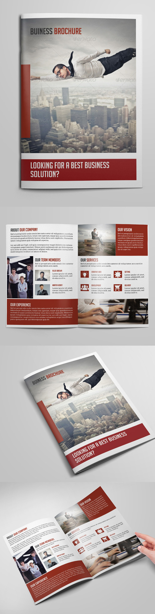 Corporate Bi- Fold Business Brochure Design
