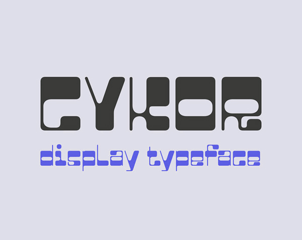 Cykor Display Free Font