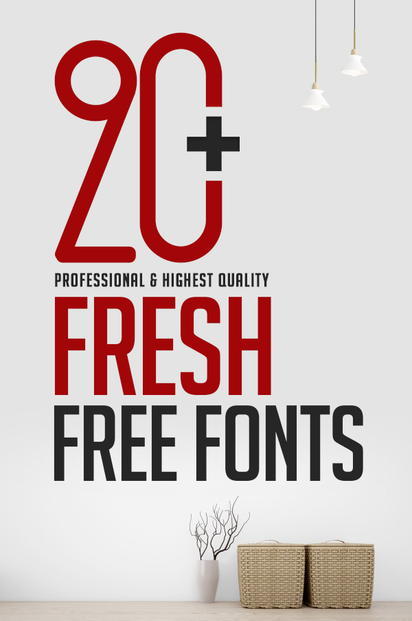 20+ Fresh Free Fonts For Graphic Designers