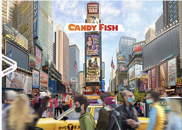 CANDY FISH - Illustation in Website Design