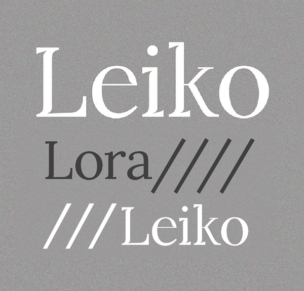 Leiko Free Font