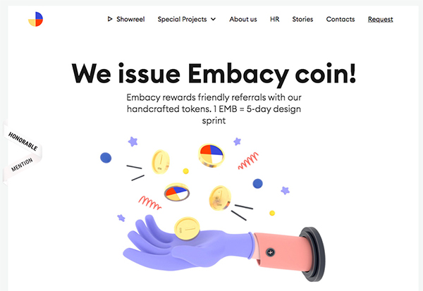 Embacy Coin - Website Design - 25