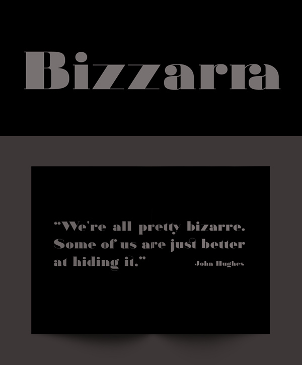 Bizzarra Free Font