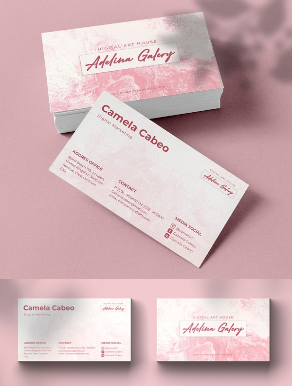 Adelina Business Card Template