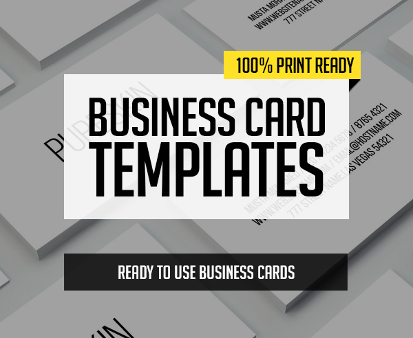 New Business Cards PSD Templates – 30 Print Design